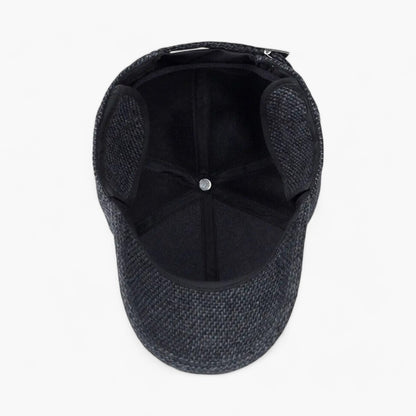 Winter Baseball Cap with Ear Flaps