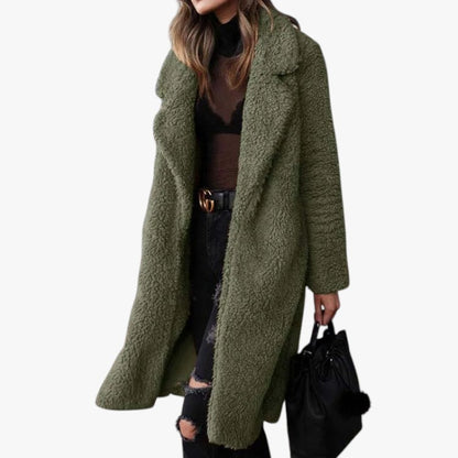 Fluffy Long Teddy Coat