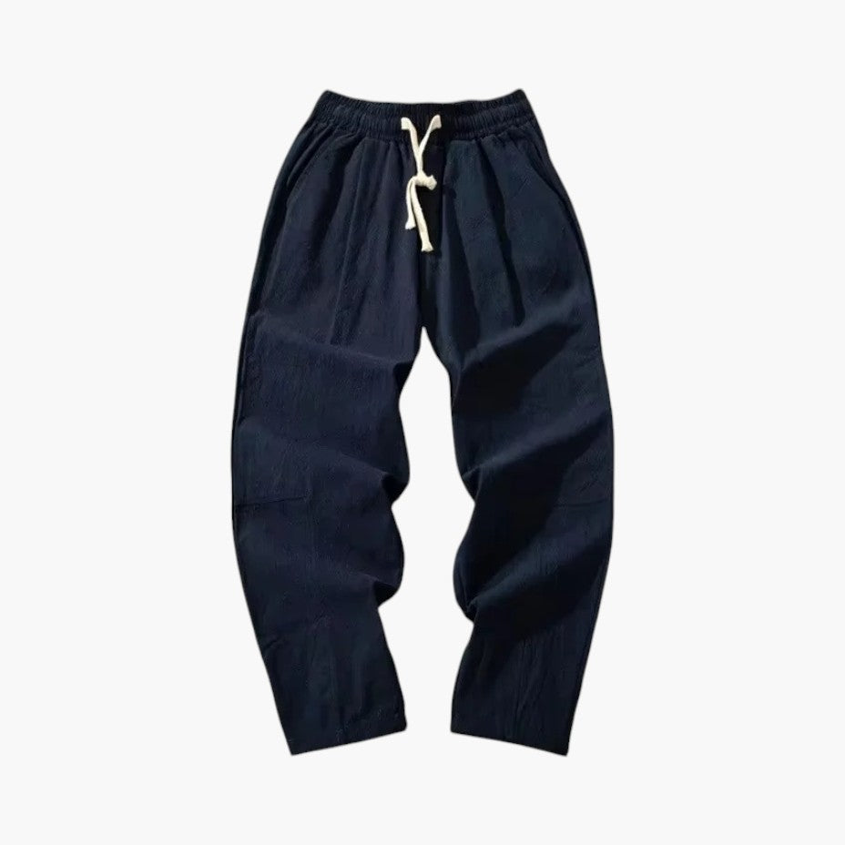 Klyber | Breathable Cotton-Linen Casual Trousers