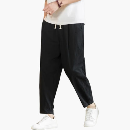 Klyber | Breathable Cotton-Linen Casual Trousers