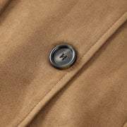Klyber | Brown Suede Leather Jacket