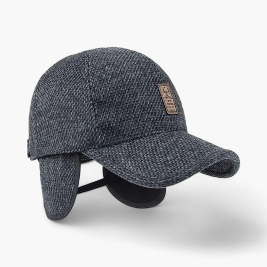 Winter Baseball Cap with Ear Flaps