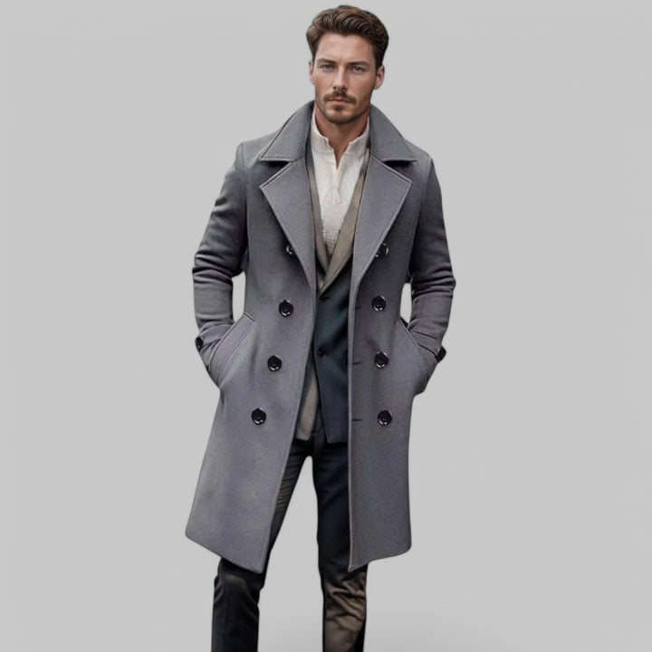 Klyber | Old Money Premium Long Button Coat