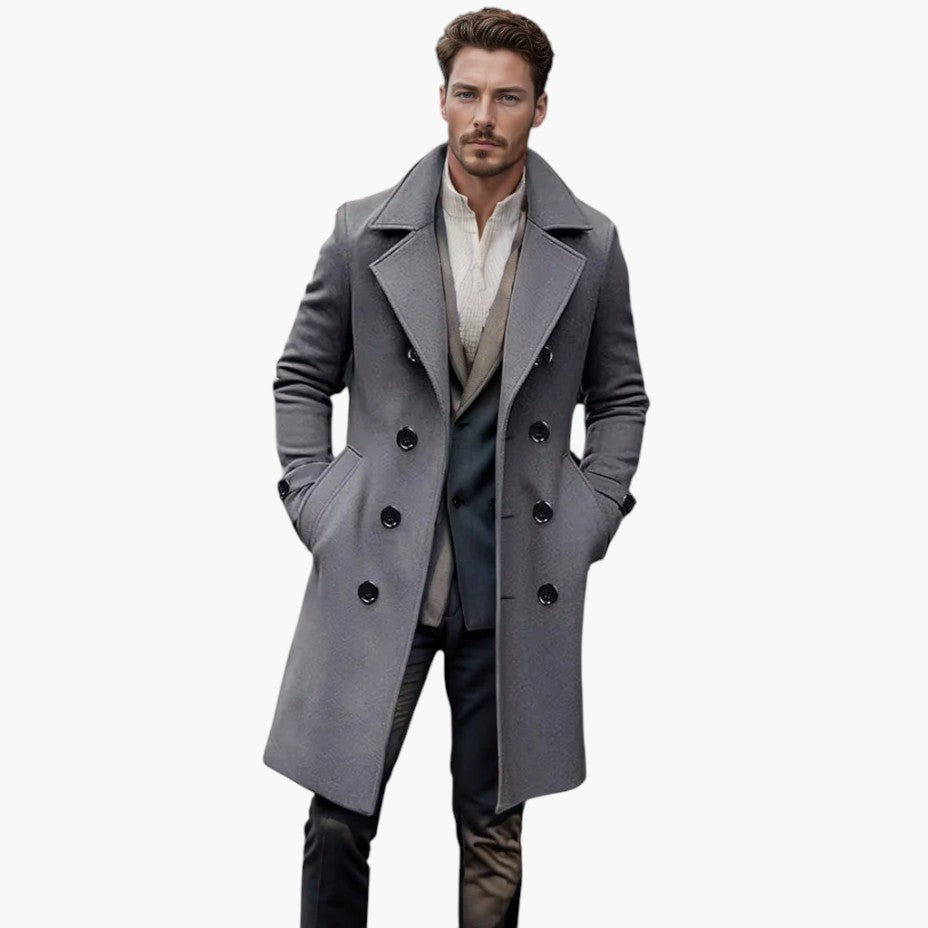 Klyber | Old Money Premium Long Button Coat