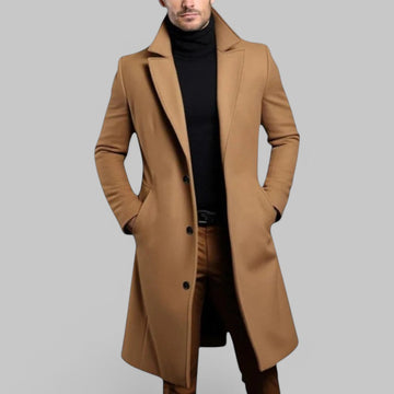 Klyber | Premium Long Wool Trenchcoat
