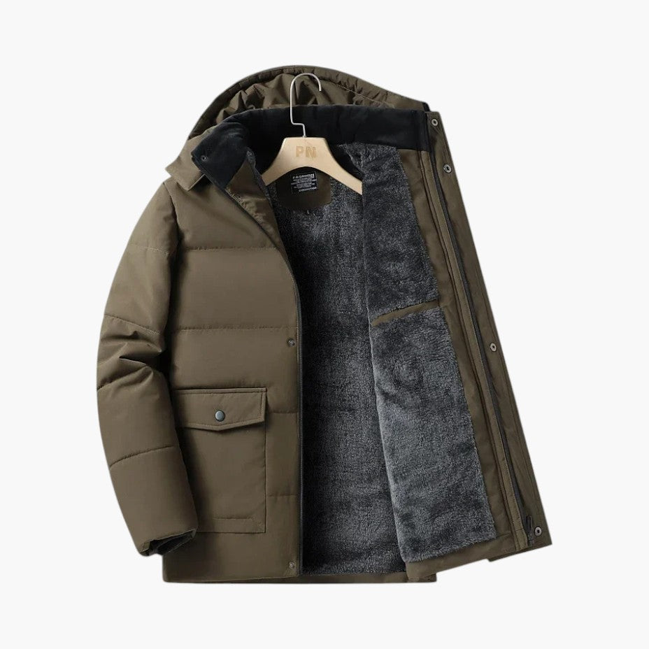 Men's Fur Winter Parka