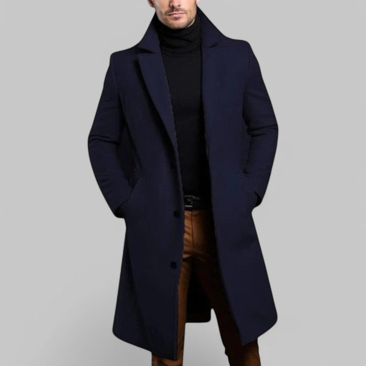 Klyber | Premium Long Wool Trenchcoat