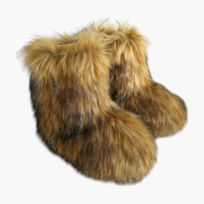 Klyber | Plush Faux Fur Snow Boots