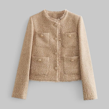 Klyber | Chic Tweed Wool Jacket