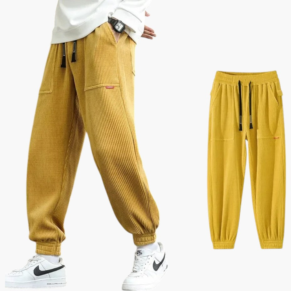 Klyber | Casual Loose Fit Corduroy Joggers