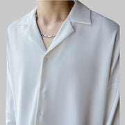 Klyber | British Cuban Collar Long Sleeve Casual Shirt