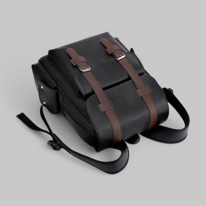 Klyber | Men’s PU Leather Laptop Backpack