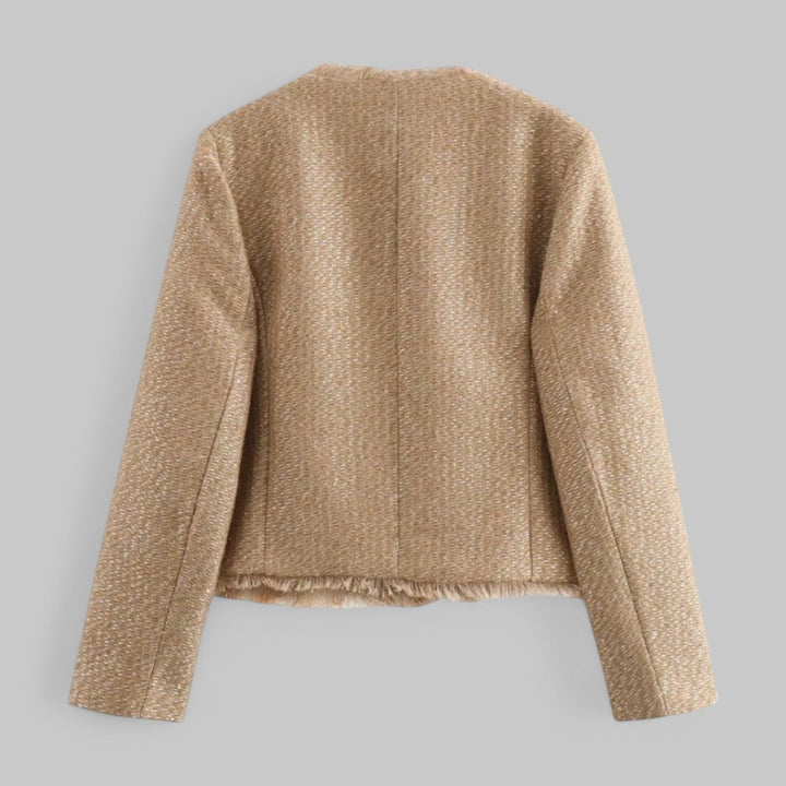 Klyber | Chic Tweed Wool Jacket