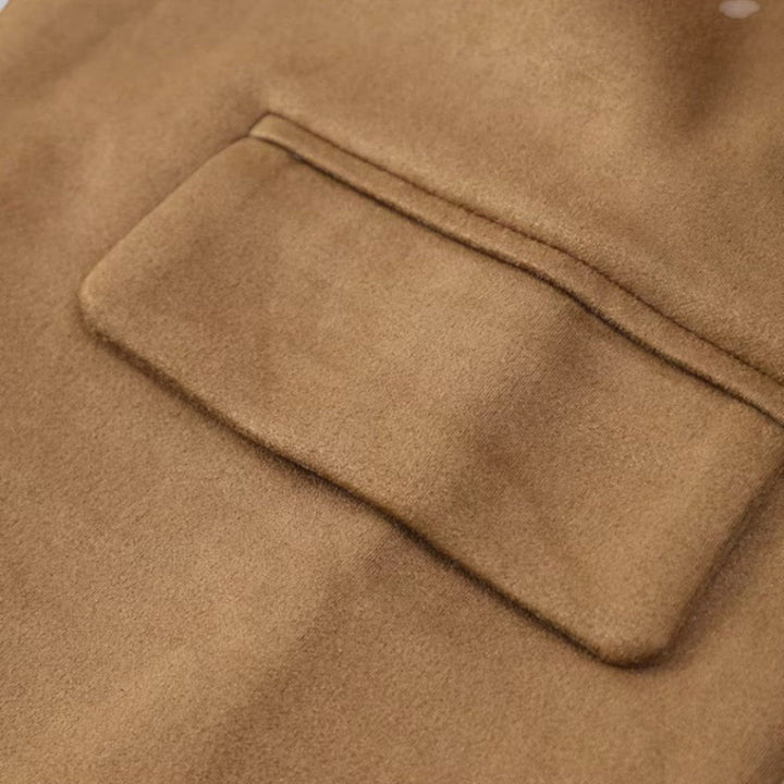 Klyber | Brown Suede Leather Jacket