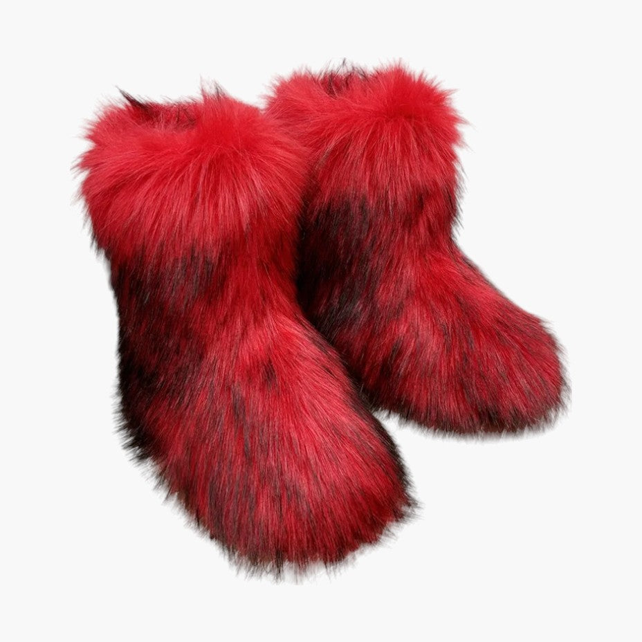 Klyber | Plush Faux Fur Snow Boots