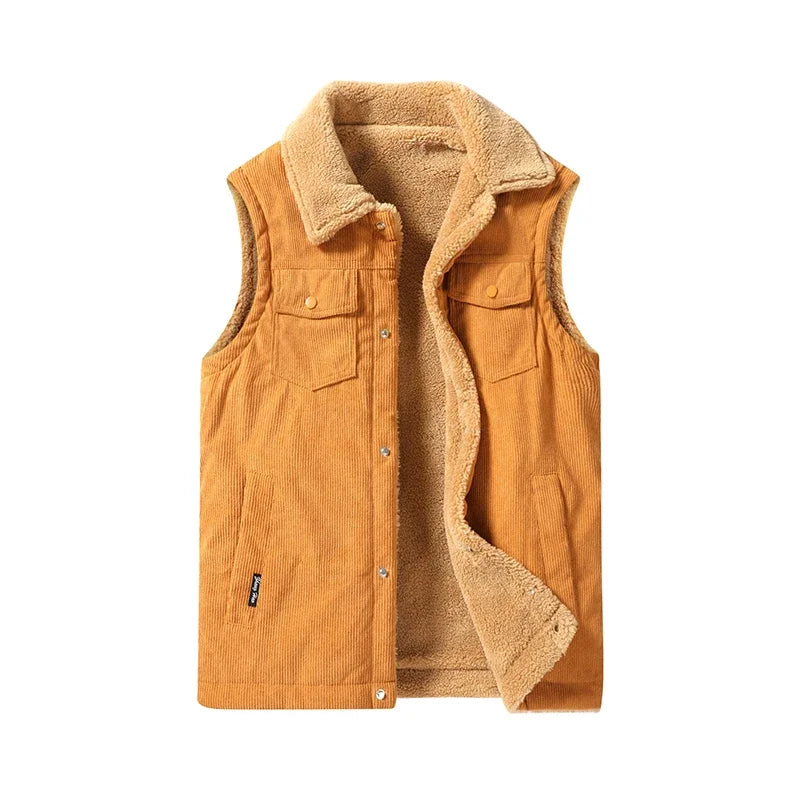 Klyber | Warm Cashmere Sleeveless Gilet Jacket