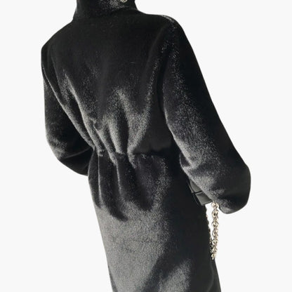 Klyber | Elegant Full-Length Faux Fur Coat