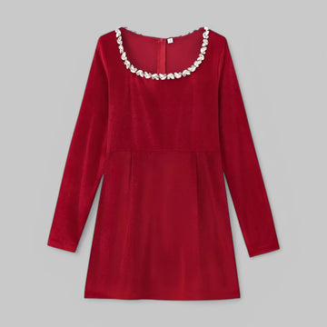 Klyber | Velvet Elegant Mini Dress