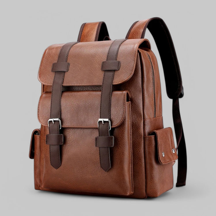 Klyber | Men’s PU Leather Laptop Backpack