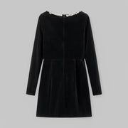 Klyber | Velvet Elegant Mini Dress