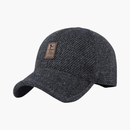 Winter Baseball Cap with Ear Flaps