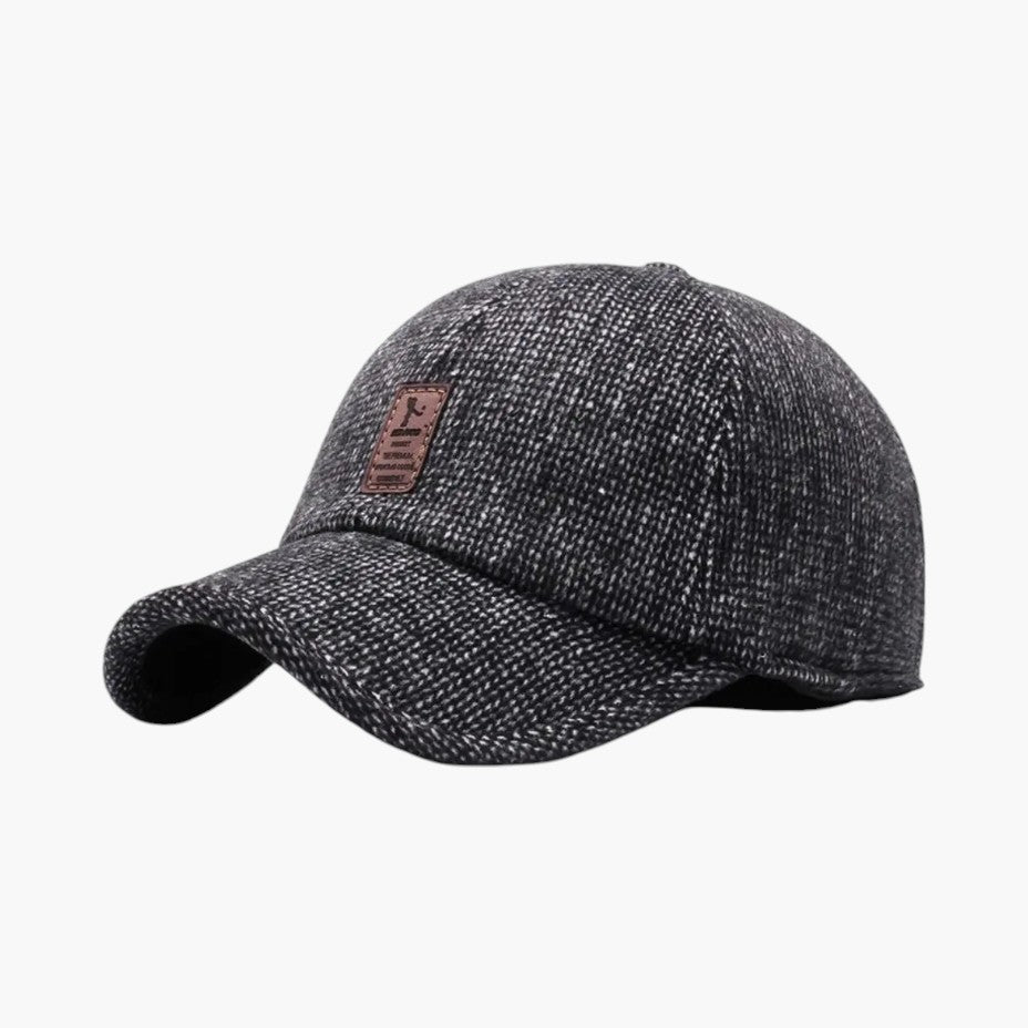 Winter Baseball Cap with Ear Flaps