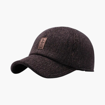 Winter Baseball Cap with Ear Flaps