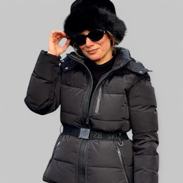 Klyber | Premium Insulated Black Ski Jacket