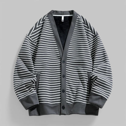 Klyber | Thick Fleece-Lined Knitted Cardigan