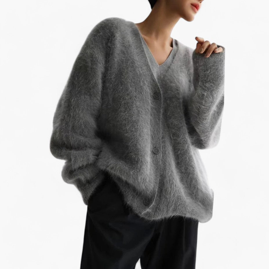 Luxe Oversized Fluffy Pullover