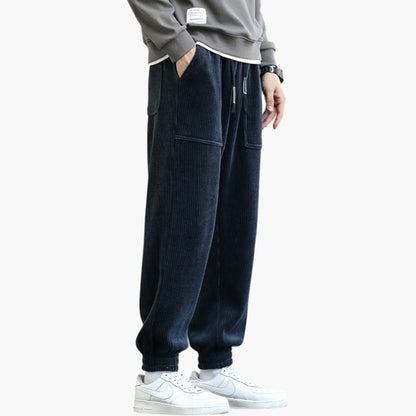 Klyber | Casual Loose Fit Corduroy Joggers