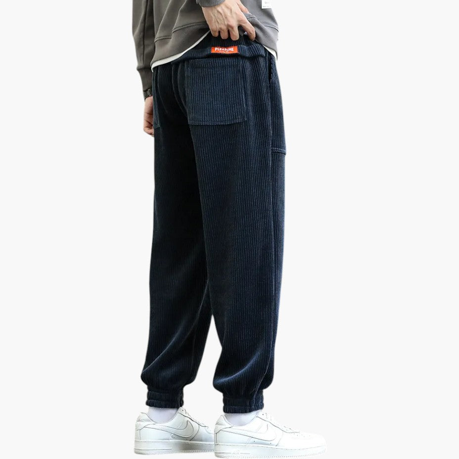 Klyber | Casual Loose Fit Corduroy Joggers