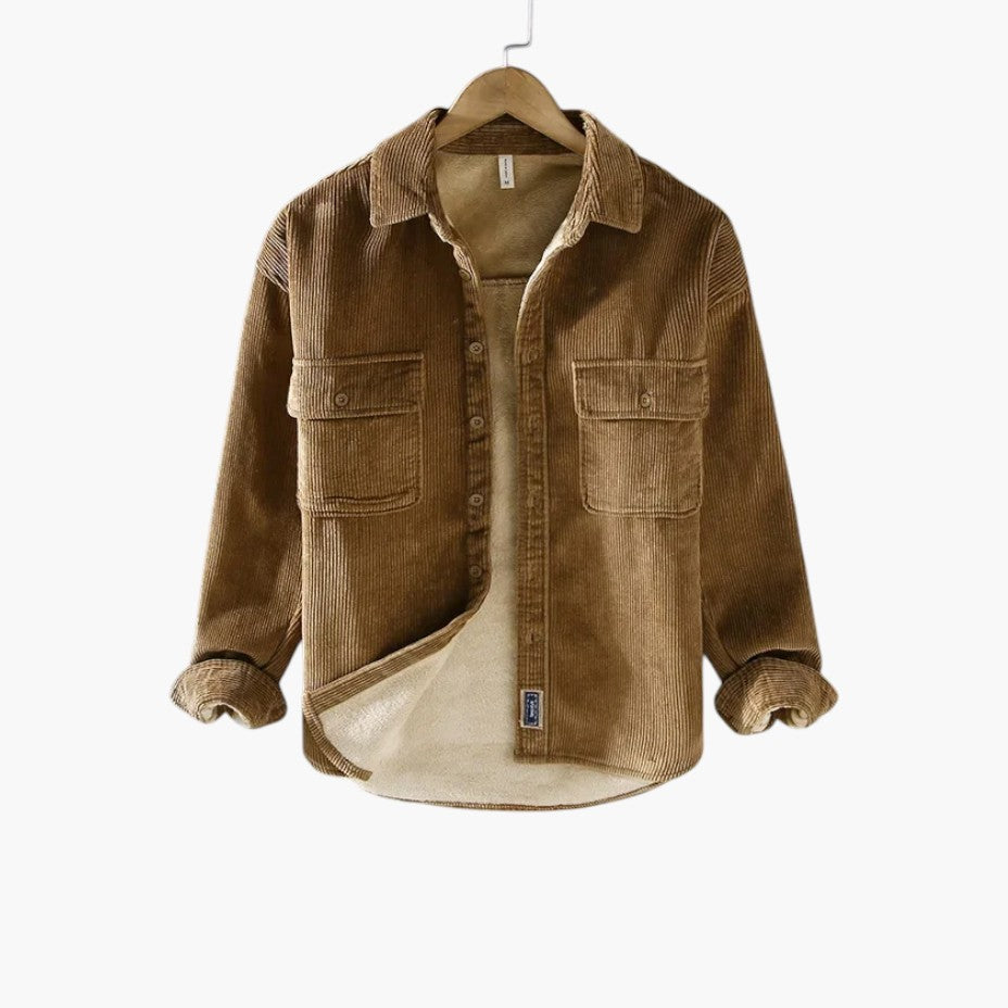 Klyber | Corduroy Fleece Winter Shirt