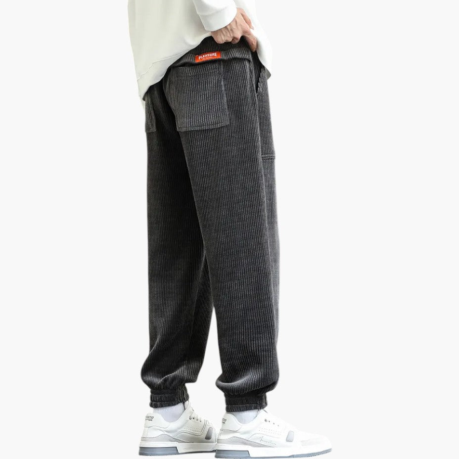 Klyber | Casual Loose Fit Corduroy Joggers