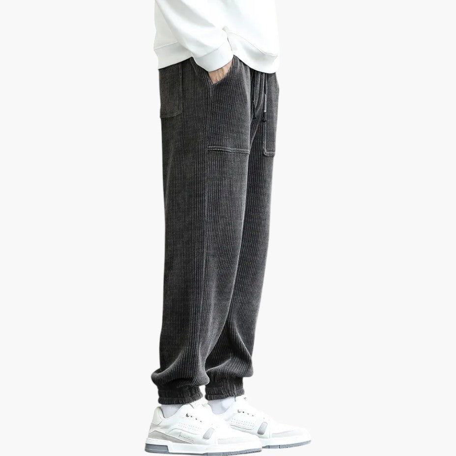 Klyber | Casual Loose Fit Corduroy Joggers