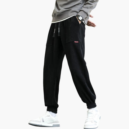 Klyber | Casual Loose Fit Corduroy Joggers