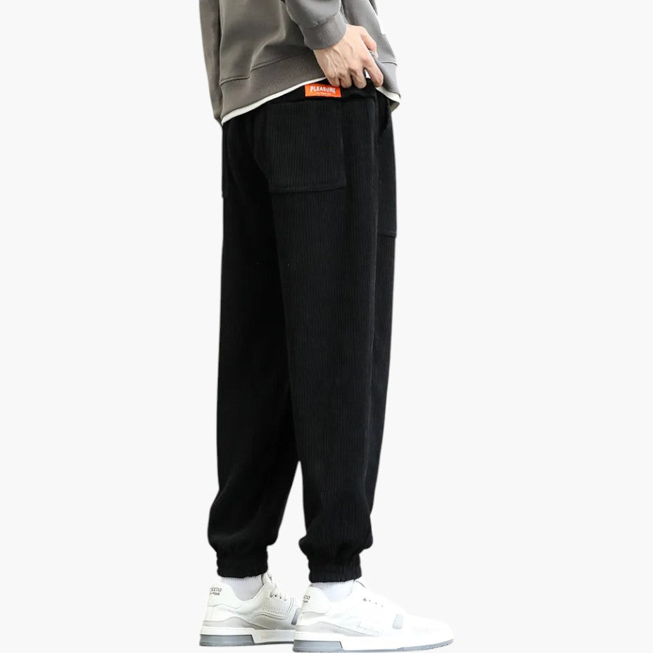 Klyber | Casual Loose Fit Corduroy Joggers