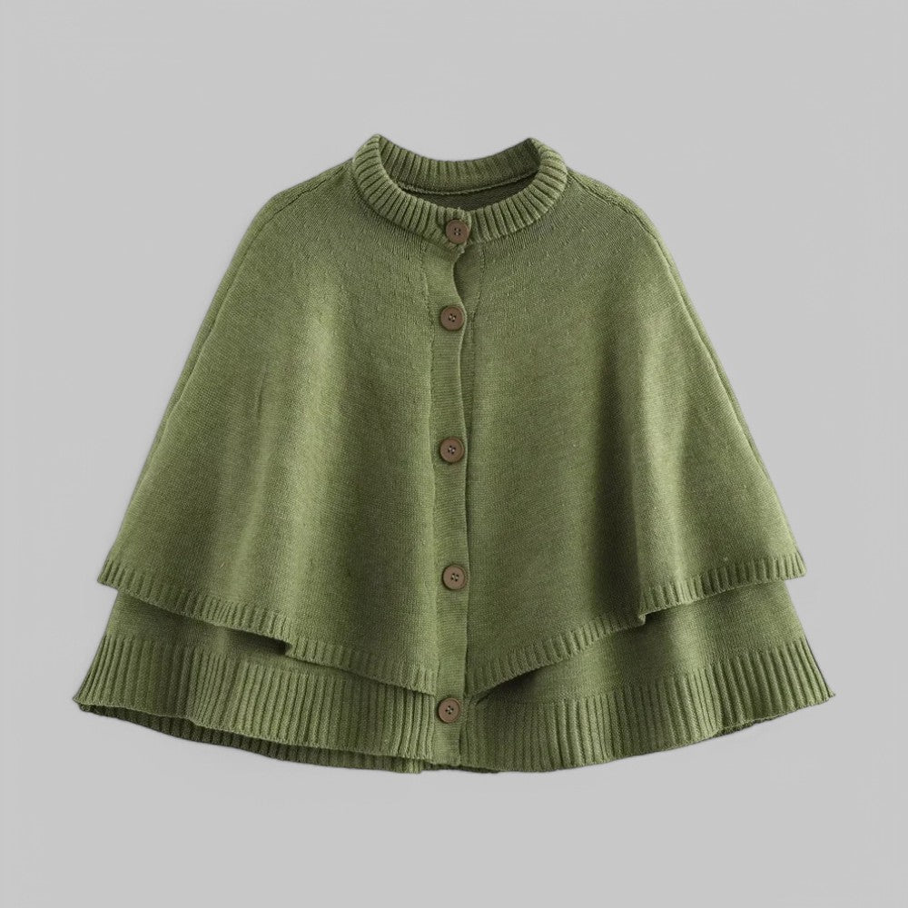 Klyber | Knit Cape Cardigan