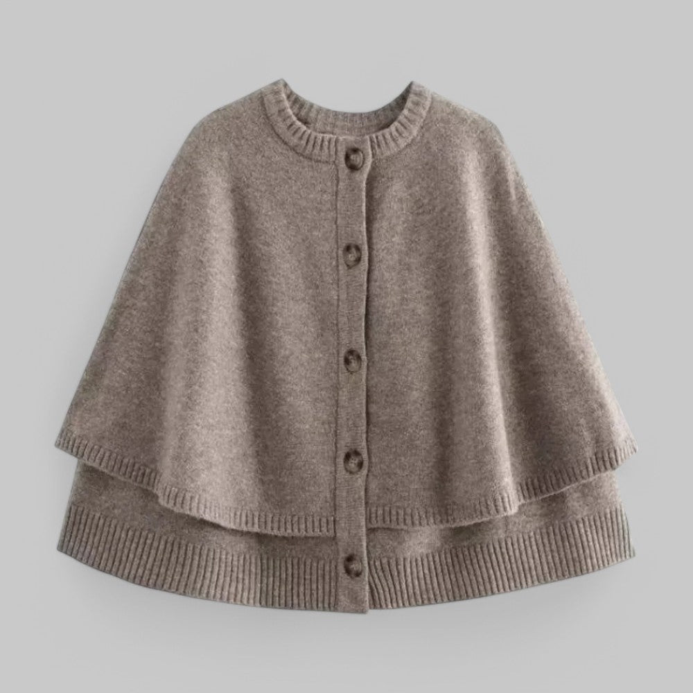 Klyber | Knit Cape Cardigan