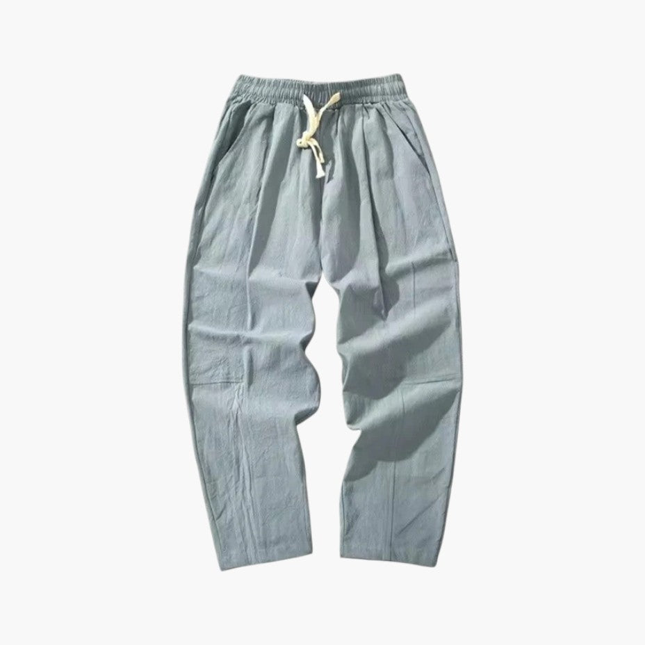 Klyber | Breathable Cotton-Linen Casual Trousers