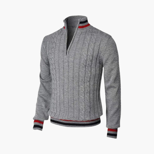 Half Zip Turtleneck Jumper