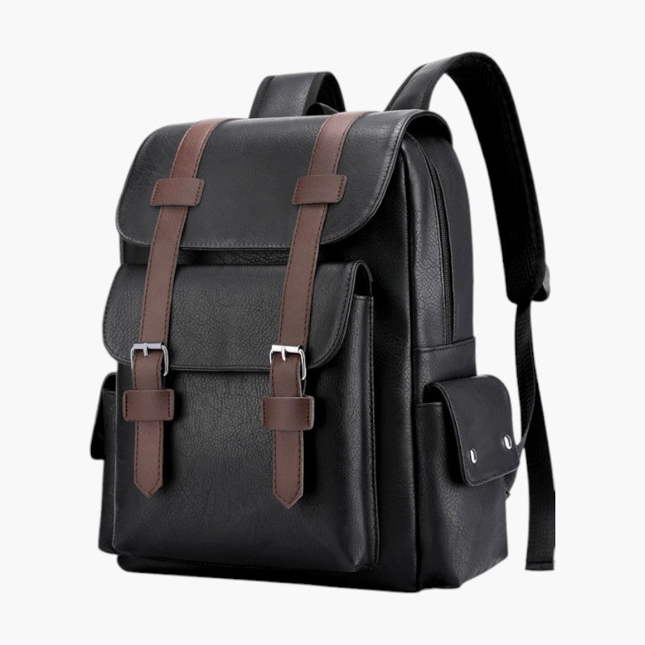 Klyber | Men’s PU Leather Laptop Backpack