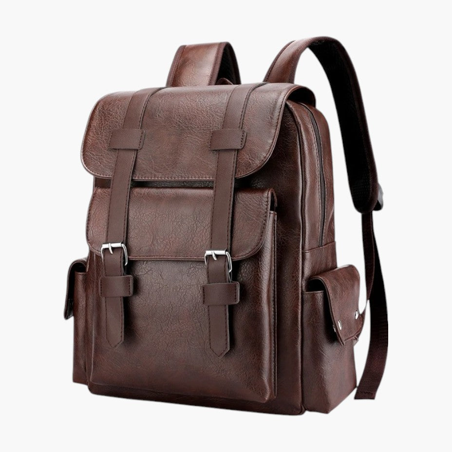 Klyber | Men’s PU Leather Laptop Backpack