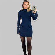 Klyber | Bodycon Long Sleeve Mini Dress