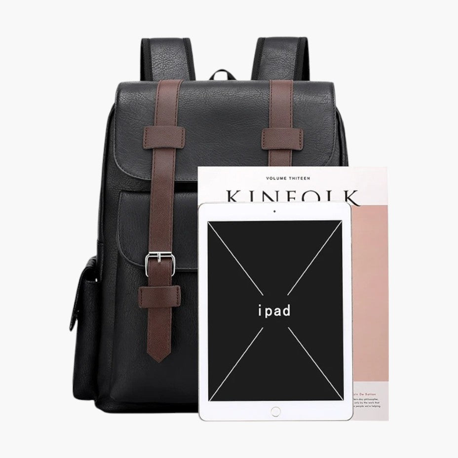 Klyber | Men’s PU Leather Laptop Backpack