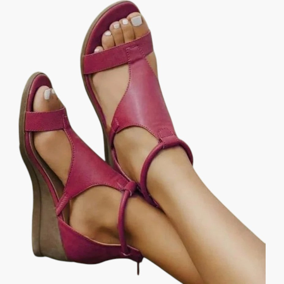 Klyber | Cushioned Leather Orthopedic Sandals