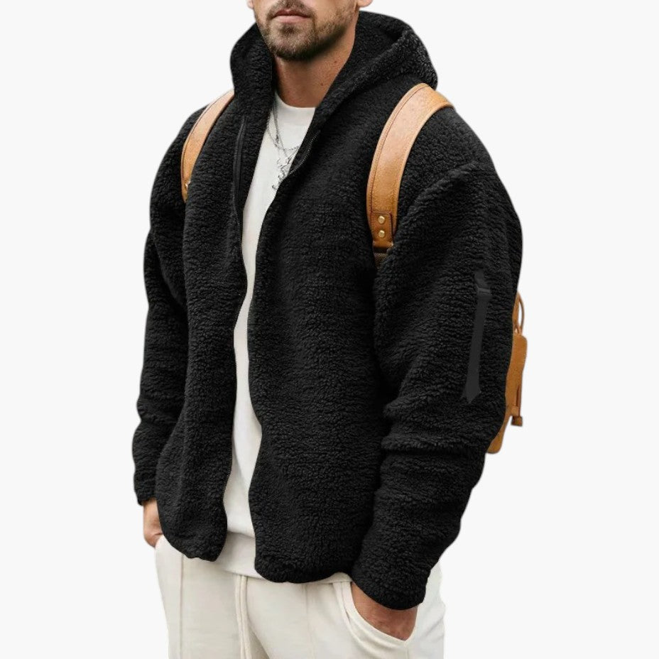 Klyber | Warm Fluffy Hooded Jacket