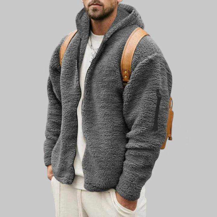 Klyber | Warm Fluffy Hooded Jacket