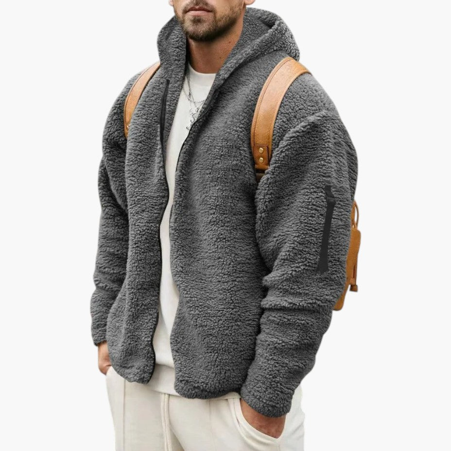 Klyber | Warm Fluffy Hooded Jacket