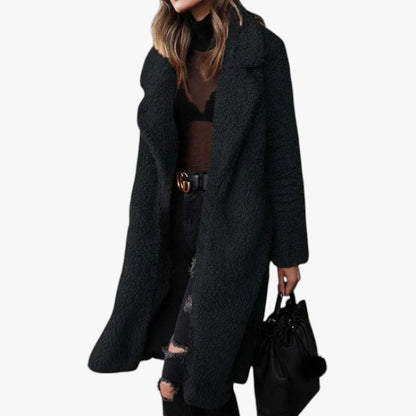 Fluffy Long Teddy Coat